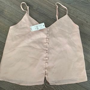 SOLD!!!!! NEW BRANDY MELVILLE SILK TANK
